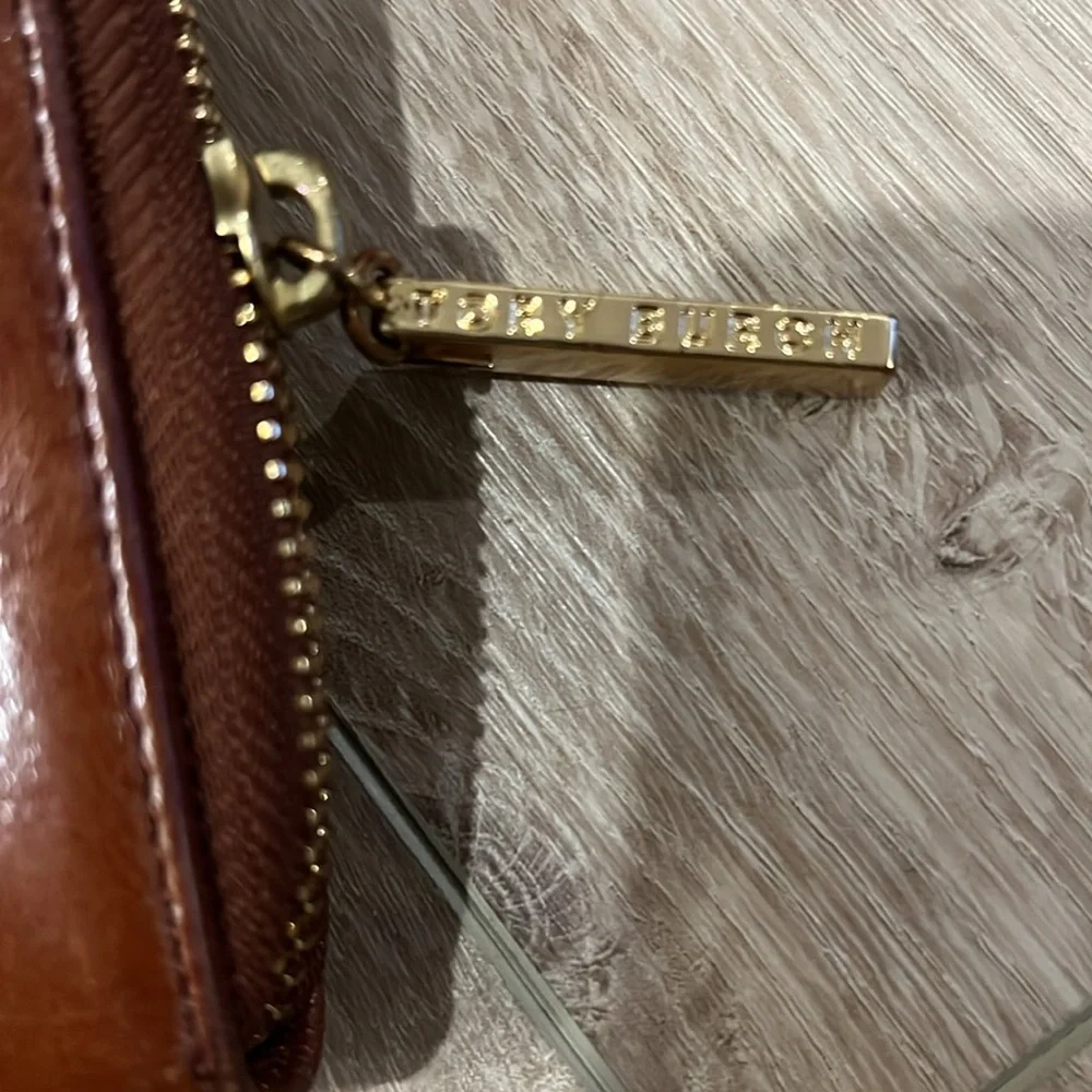 Tory Burch Brown Leather Wallet - Picture 3 of 4